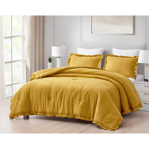 Yellow & Gold Comforters & Sets Wayfair